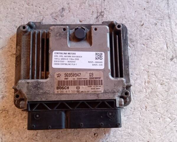 CENTRALINA MOTORE PER OPEL Antara Serie 0281015569 - 96950947 Z20S diesel 1991