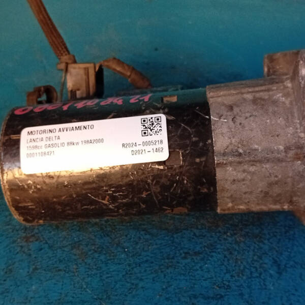 MOTORINO D' AVVIAMENTO PER LANCIA Delta 4° Serie 0001108421 198A2000 diesel 159
