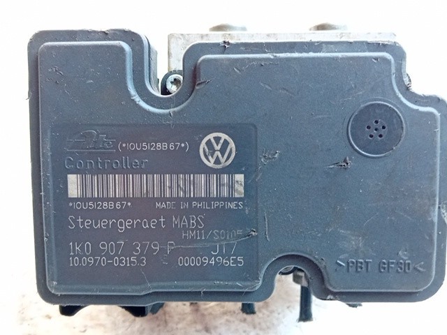 CENTRALINA ABS SEAT Leon 2° Serie 10020700554 diesel 1896 (05>09) - immagine 3