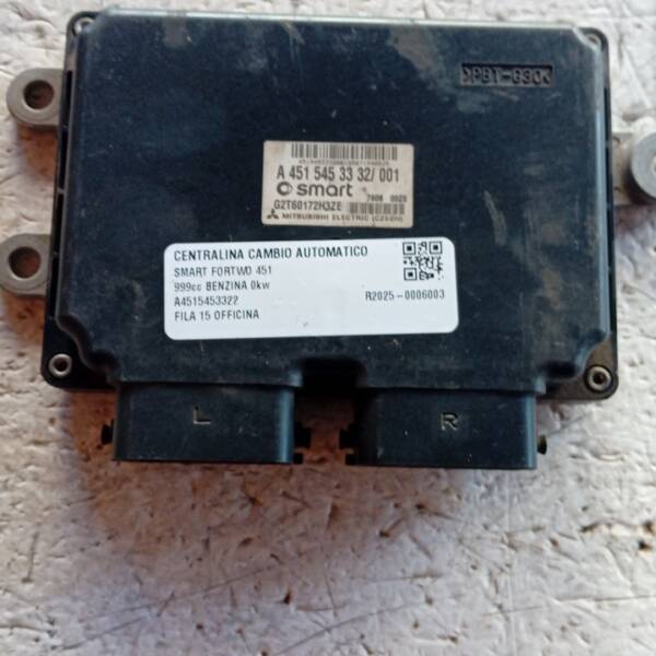 CENTRALINA CAMBIO AUTOMATICO PER SMART Fortwo Coupé (W451) A4515453322 benzina