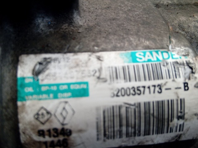 COMPRESSORE A/C PER RENAULT Clio Serie 8200357173 benzina 1149 (01>05) - immagine 6