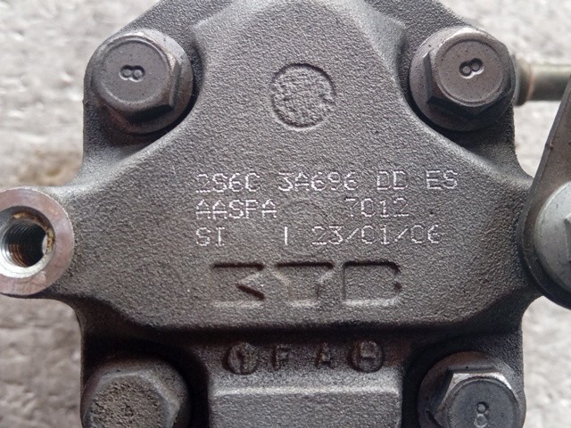 POMPA IDROGUIDA PER FORD Fiesta 5° Serie 2S6C3A696DD diesel 1399 (05>08) - immagine 5