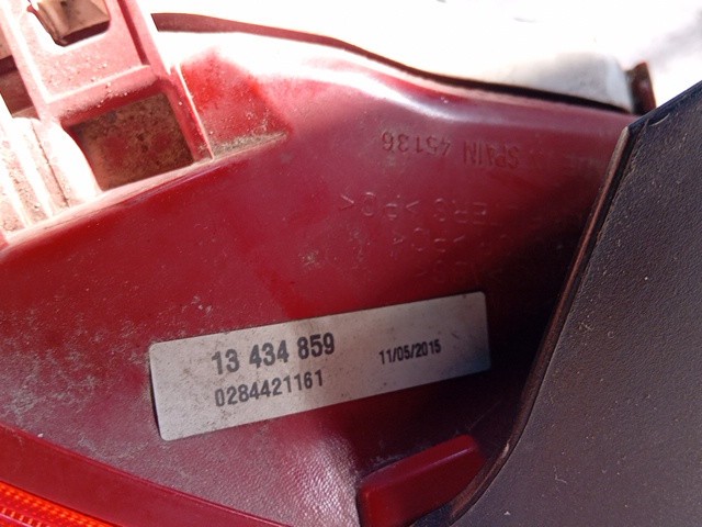 STOP FANALE POSTERIORE SINISTRO PER OPEL Meriva 3° Serie 13434859 (10>) - immagine 5