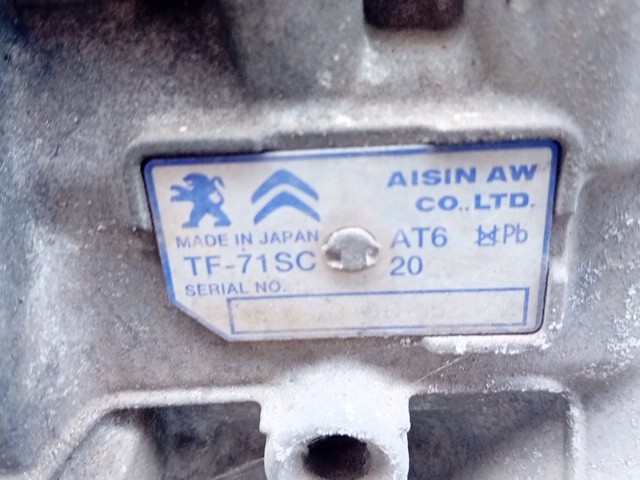 CAMBIO AUTOMATICO PER PEUGEOT 308 2° Serie BH01 diesel 1560 (13>) - immagine 5