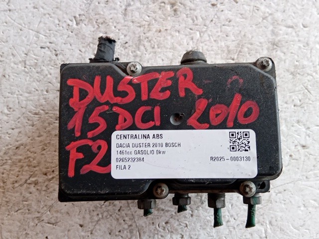 CENTRALINA ABS PER DACIA Duster 1° Serie 0265232384 diesel 1461 (10>) - immagine 4