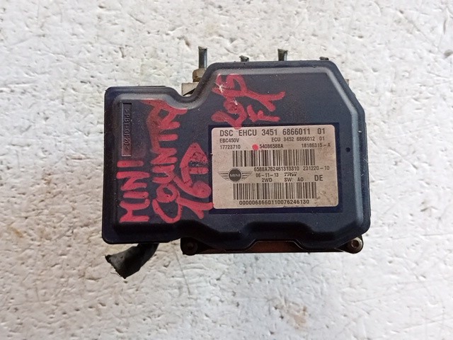 CENTRALINA ABS PER MINI Countryman S 54086588A diesel 1598 (16>) - immagine 3