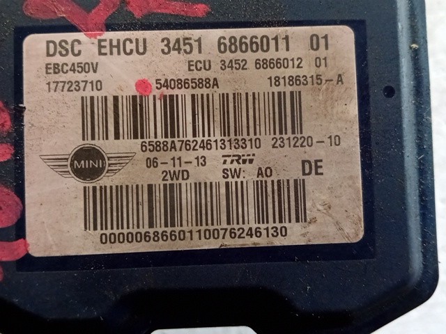 CENTRALINA ABS PER MINI Countryman S 54086588A diesel 1598 (16>) - immagine 4
