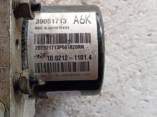 CENTRALINA ABS PER OPEL Zafira (C) (2016-) 10021211014 diesel 1598 (16>) - immagine 3