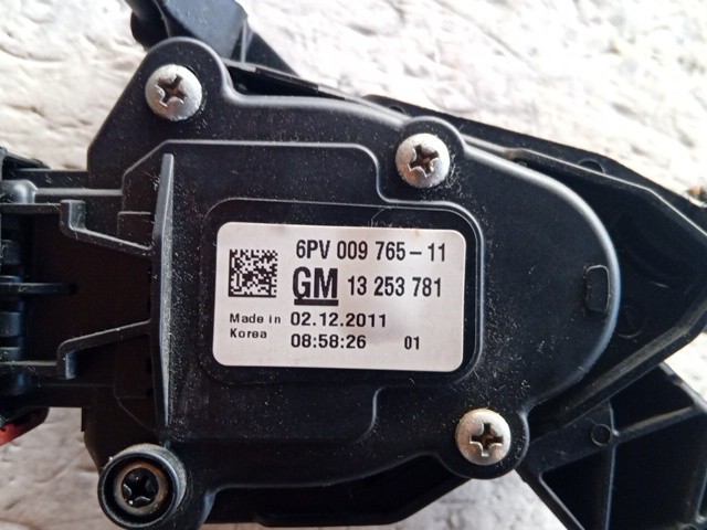 PEDALE ACCELERATORE PER CHEVROLET Orlando 1° Serie 13253781 (10>14) - immagine 4