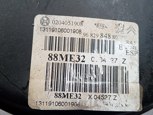 SERVOFRENO PER CITROEN DS3 Serie 9682984880 8FP benzina 1397 (09>) - immagine 3