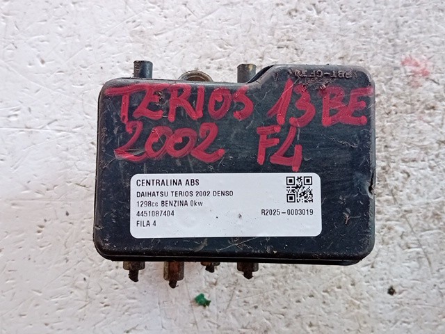 CENTRALINA ABS PER DAIHATSU Terios 1° Serie 4451087404 benzina 1298 (97>06) - immagine 4