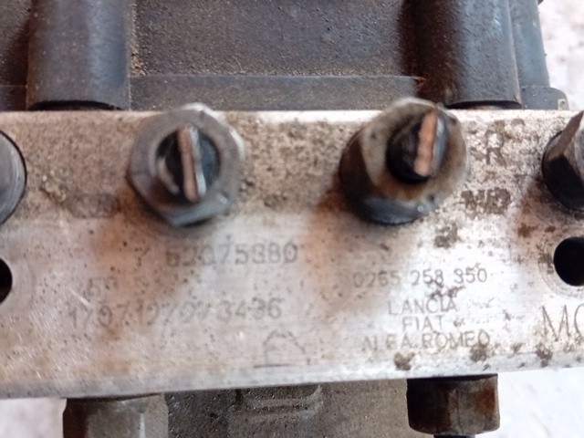 CENTRALINA ABS PER FIAT Panda 3° Serie 0265258350 169A4000 benzina 1242 (12>) - immagine 3