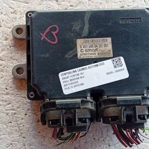 CENTRALINA CAMBIO AUTOMATICO PER SMART Fortwo Coupé (W451) A4515456432 benzina