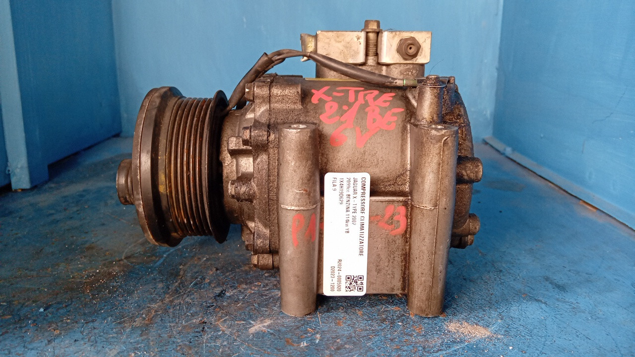 COMPRESSORE A/C PER JAGUAR X-Type Serie 1X4H19D629 YB benzina 2099 (01>08) - immagine 4