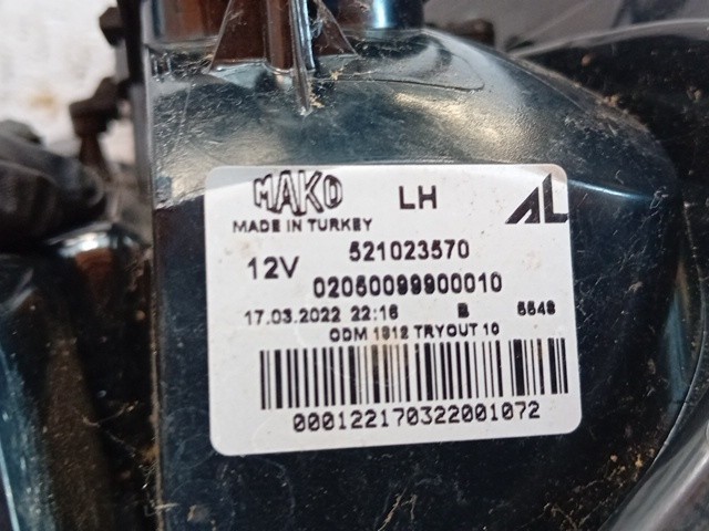 STOP FANALE POSTERIORE SINISTRO PER FIAT Panda 3° Serie 521023570 (12>) - immagine 5