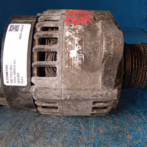 ALTERNATORE PER FIAT Stilo Berlina 5P 63321859 diesel 1910 (01>10)