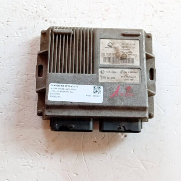 CENTRALINA GPL PER NISSAN Micra 5° Serie 616630000 bifuel/gas 1240 (05>07)