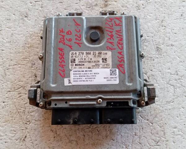 CENTRALINA MOTORE PER MERCEDES Classe A Serie (W176) 0261S09816 - A2709002100 2