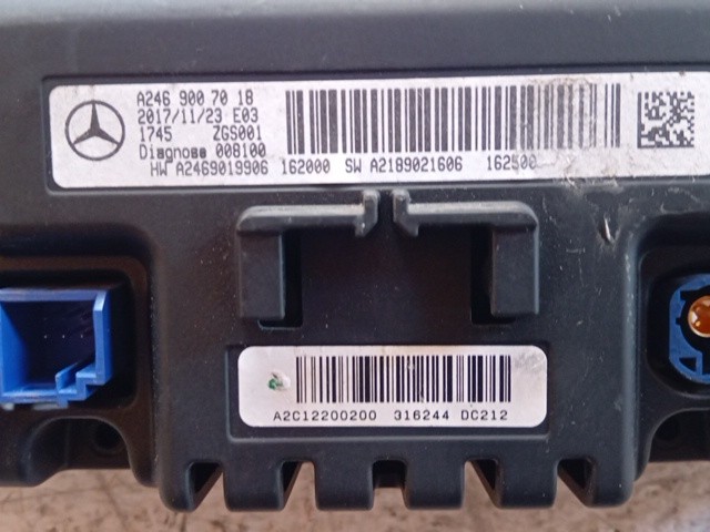 DISPLAY MULTIFUNZIONE COMPUTER DI BORDO PER MERCEDES Classe A Serie (W176) A246 - immagine 3