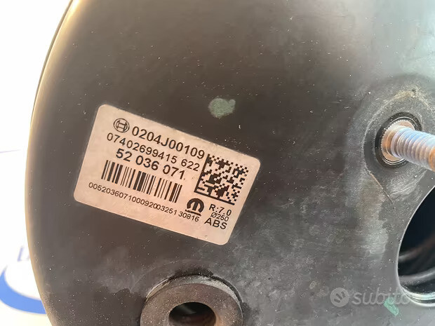 SERVOFRENO PER FIAT Tipo Serie (357) Berlina (2016>) 52036071 55260384 diesel 1